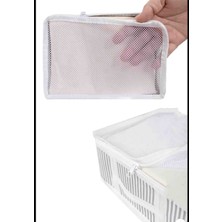 Melek Store  Bavul Içi Düzenleyici Valiz  Organizer 6 Lı Set - Çizgili