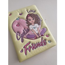 Smile Friends Puf Defter A5 Boyut 96YP