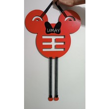 Hakfatasarım Isme Özel Toka Standı Minnie Mouse