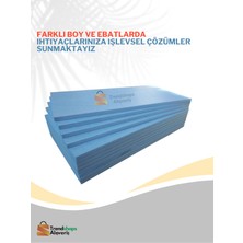 Trendshopsalışveriş 10 Adet 1cm 50X100 Xps Yalıtım Levhası (Düz) Kutulu