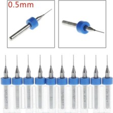 Pcb Matkap Ucu 0,5mm Tungsten Mikro Karbür 10 Adet 18 Shank