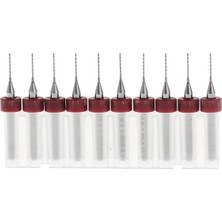 Pcb Matkap Ucu 0,6mm Tungsten Mikro Karbür 10 Adet 18 Shank