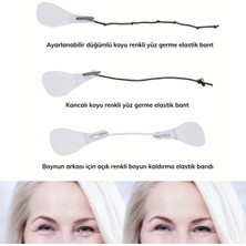 Esz Life Yüz Kaş ve Boyun Gerdirme Bant Seti (10 Adet)