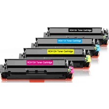 Hp Color Laserjet Pro Mfp M183FW (7KW56A) Wı-Fı Uyumlu Çipli Muadil Toner Seti 4 Renk W2410A / 216A