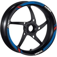 Moto Eczane Jant Şeridi M Power Mavi Yamaha Nmax