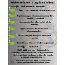Hologram Köpek4  Model Sticker – Işık Vurunca Renk Değiştirir – Modifiye Dekarasyon Sticker Araç % Kask Uyumlu,düz ve Prüszsüz Yüzeyler Için(Meristeed)