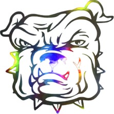 Hologram Köpek5  Model Sticker – Işık Vurunca Renk Değiştirir – Modifiye Dekarasyon Sticker Araç % Kask Uyumlu,düz ve Prüszsüz Yüzeyler Için(Meristeed)