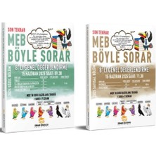 2025 LGS Son Tekrar 8'li Genel Değerlendirme Sınavı Seti (Sayısal - Sözel)