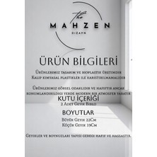 2 Li Set Geyik Figürlü Modern Dekoratif Hediyelik Biblo Altın-Siyah