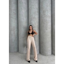 Çımalı Keten Pantolon