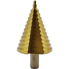 Kademeli Matkap Ucu 4-52 mm Sarı Titanyum Kozalak