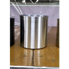 Mumbox Alüminyum Metal Saksı 30X30 Cm, 25X25 Cm, 22X22 Cm, 12X12 Cm, 35X35 Cm, 40X30 cm Ölçülerde