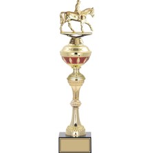 ODAK KUPA - Figürlü Kupalar - At / Binici Figürlü Kupalar FG-064 B - 46 cm