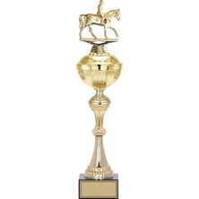ODAK KUPA - Figürlü Kupalar - At / Binici Figürlü Kupalar FG-061 A - 49 cm