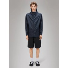 Rains Lacivert Erkek Yağmurluk Jacket W3