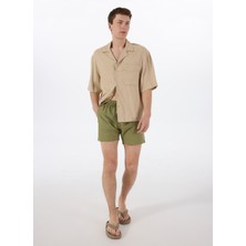 Boss Yeşil Erkek Şort Mayo Iconic