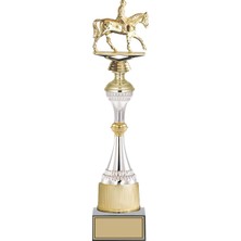 ODAK KUPA - Figürlü Kupalar - At / Binici Figürlü Kupalar FG-032 A - 44 cm