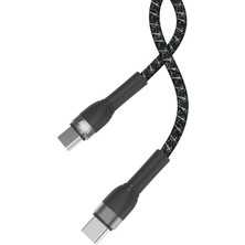 Noktaks Samsung Galaxy A16 Uyumlu Hızlı Şarj Kablosu Pd To Type-C - Shıra 30CM