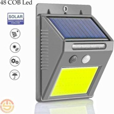 Hareket Sensörlü Solar 48 LED Bahçe Lambası