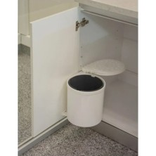 Mesbin Çöp Kovası , Dolap Içi Kolay Çıkarılabilen, Kovalı 11 Lt. Beyaz