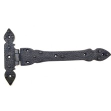 Antika Tarz Dekoratif Pirinç Kuyruklu Lale Menteşe - 147X193 Mm, Oksit