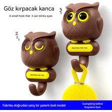 Sevimli Baykuş Mutfak Oturma Odası Yatak Odası Plastik Kırpma Kancası (Yurt Dışından)