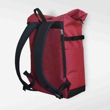 Çok Bölmeli Sırt Çantası Rolltop Backpack