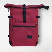 Çok Bölmeli Sırt Çantası Rolltop Backpack