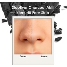 Stopever Charcoal Pore Strip Kömürlü Siyah Nokta Plasteri 6x6 Adet