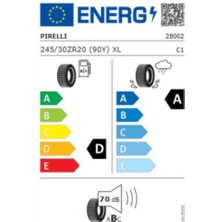 245/30R20 90Y P-Zero Pz4 (Ao) Xl - Yaz Lastiği (2023 Üretim)