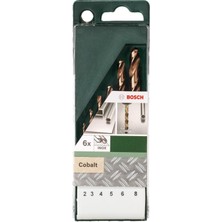 Hss-Co Kobaltlı Matkap Ucu Seti 6'lı 2609255087