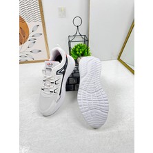 Günlük Erkek Sneaker Fileli Bağcıklı Tırtık Kalın Taban Bilek Destek Dikiş Hafif Spor Ayakkabı 4281
