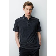 Erkek Polo Yaka T-Shirt Siyah