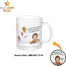 Prens Karakter Temalı Şeffaf Cam Kupa Bardak - HMK-00117-01 ve HMK-00117-02