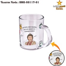 Prens Karakter Temalı Şeffaf Cam Kupa Bardak - HMK-00117-01 ve HMK-00117-02