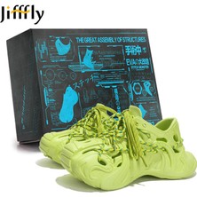 Jifffly Günlük Ayakkabılar | Stitchmonster Hollow Serisi | Dıy Ayarlanabilir Bağcıklı | Çift Kişilik | Model JF-016089 (Yurt Dışından)