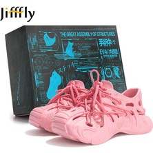 Jifffly Günlük Ayakkabılar | Stitchmonster Hollow Serisi | Dıy Ayarlanabilir Bağcıklı | Çift Kişilik | Model JF-002241 (Yurt Dışından)
