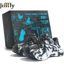 Jifffly Günlük Ayakkabılar | Stitchmonster Hollow Serisi | Dıy Ayarlanabilir Bağcıklı | Çift Kişilik | Model JF-008243 (Yurt Dışından)