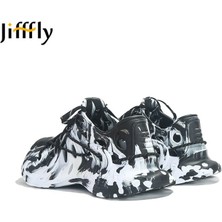 Jifffly Günlük Ayakkabılar | Stitchmonster Hollow Serisi | Dıy Ayarlanabilir Bağcıklı | Çift Kişilik | Model JF-008243 (Yurt Dışından)