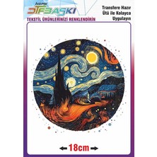 F17 Ajans Ütü ile Kumaşa Yapışan Baskı