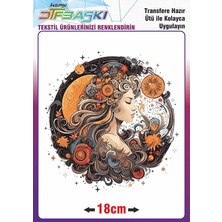 F17 Ajans Ütü ile Kumaşa Yapışan Baskı