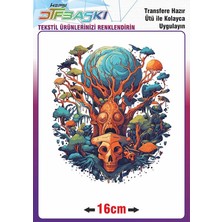 F17 Ajans Ütü ile Kumaşa Yapışan Baskı