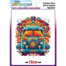 F17 Ajans Ütü ile Kumaşa Yapışan Baskı Karavan