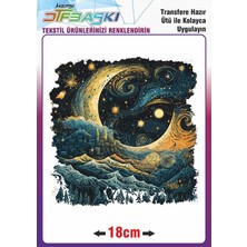 F17 Ajans Ütü ile Kumaşa Yapışan Baskı