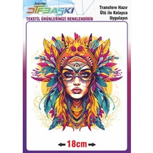 F17 Ajans Ütü ile Kumaşa Yapışan Baskı