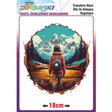 F17 Ajans Ütü ile Kumaşa Yapışan Baskı