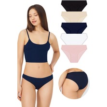 COTTONHILL Basic Pamuklu Kadın Bikini Külot 5'li Paket