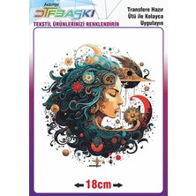 F17 Ajans Ütü ile Kumaşa Yapışan Baskı