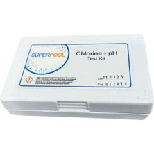 SUPERPOOL Sıvılı Ph-Cl Test Kiti - Havuz kimyasal değer ölçme aleti