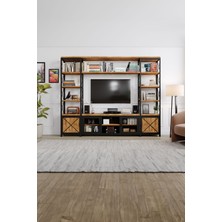 Lantana V2 Tv Ünitesi – %100 Gerçek Ağaç